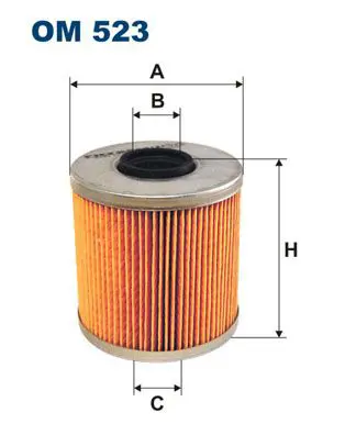 Handler.Part Oil filter FILTRON OM523 1