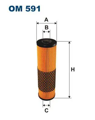 Handler.Part Oil filter FILTRON OM591 1