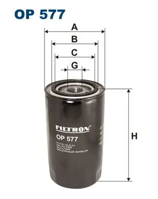 Handler.Part Oil filter FILTRON OP577 1