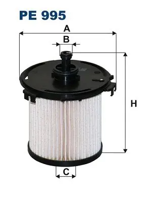 Handler.Part Fuel filter FILTRON PE995 1