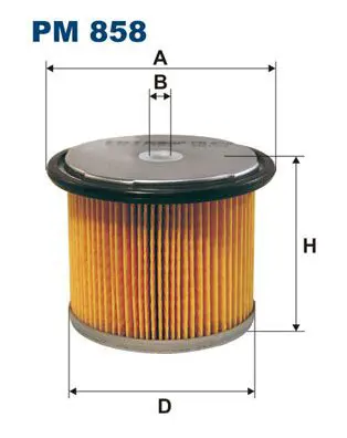 Handler.Part Fuel filter FILTRON PM858 1