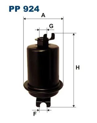 Handler.Part Fuel filter FILTRON PP924 1