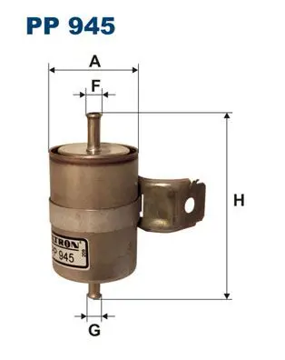 Handler.Part Fuel filter FILTRON PP945 1