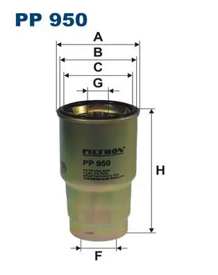 Handler.Part Fuel filter FILTRON PP950 1