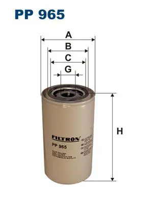 Handler.Part Fuel filter FILTRON PP965 1