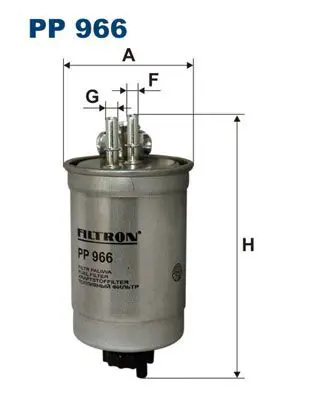 Handler.Part Fuel filter FILTRON PP966 1