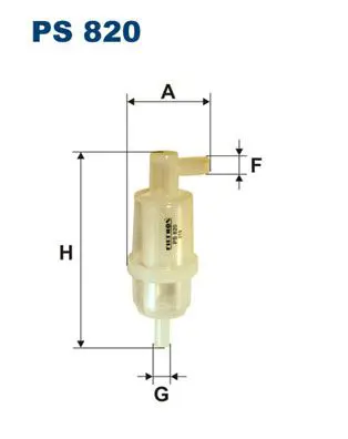 Handler.Part Fuel filter FILTRON PS820 1