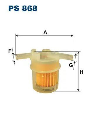 Handler.Part Fuel filter FILTRON PS868 1