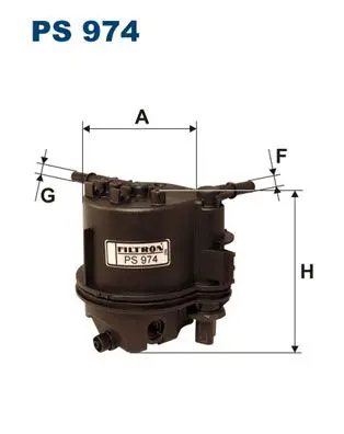 Handler.Part Fuel filter FILTRON PS974 1