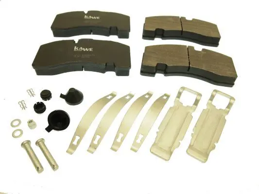 Handler.Part Brake pad set, disc brake KAWE 88082 1