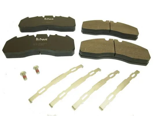 Handler.Part Brake pad set, disc brake KAWE 88084 1