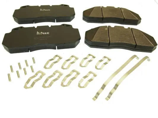 Handler.Part Brake pad set, disc brake KAWE 88086 1