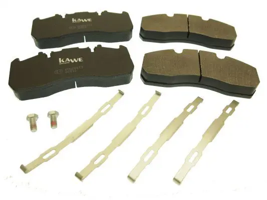 Handler.Part Brake pad set, disc brake KAWE 88090 1