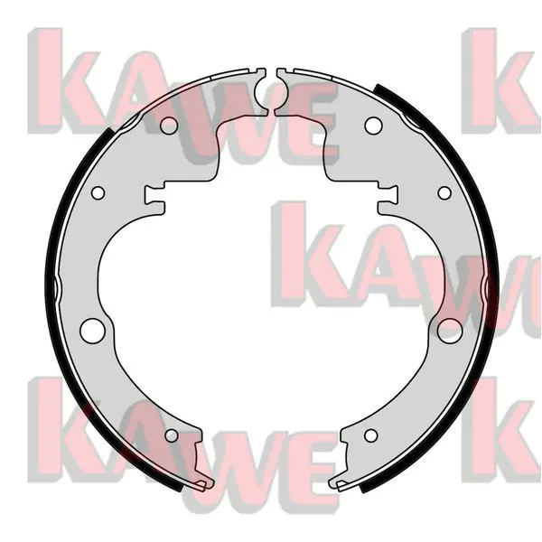 Handler.Part Brake shoe set KAWE 00250 1