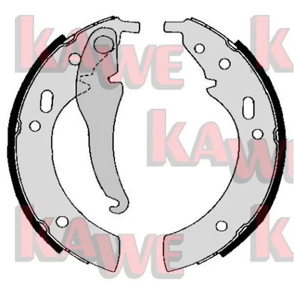 Handler.Part Brake shoe set KAWE 00330 1