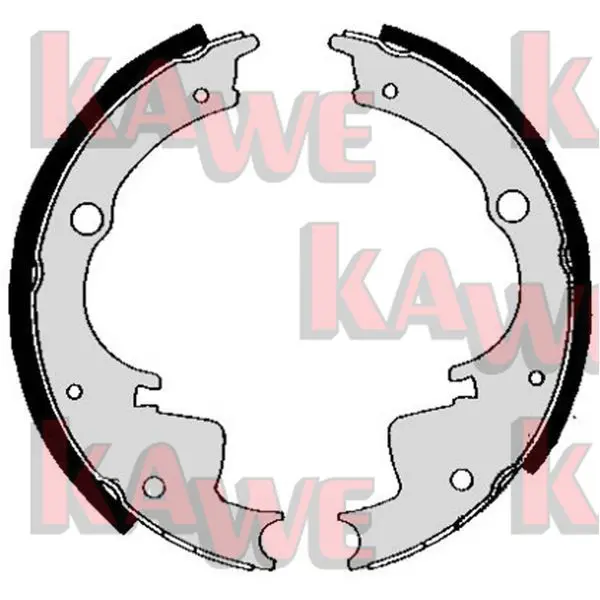 Handler.Part Brake shoe set KAWE 00880 1