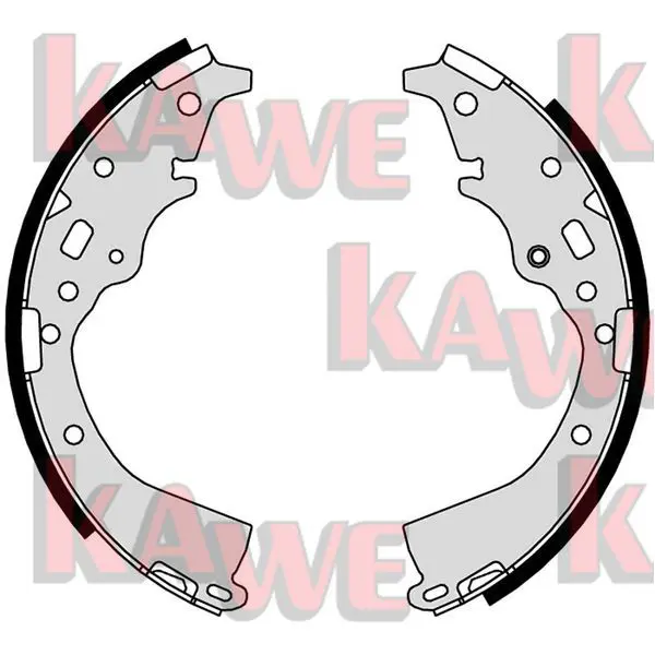 Handler.Part Brake shoe set KAWE 01033 1