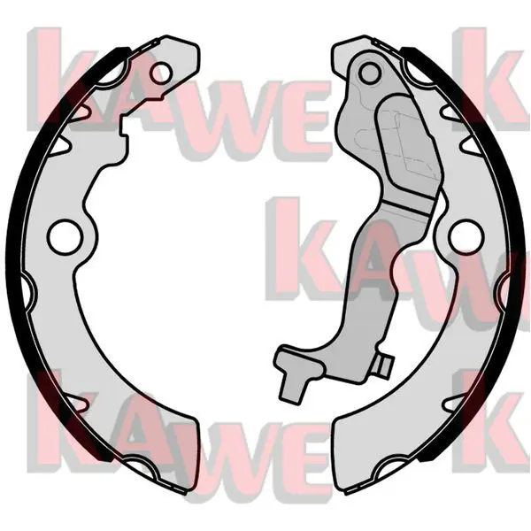 Handler.Part Brake shoe set KAWE 01051 1