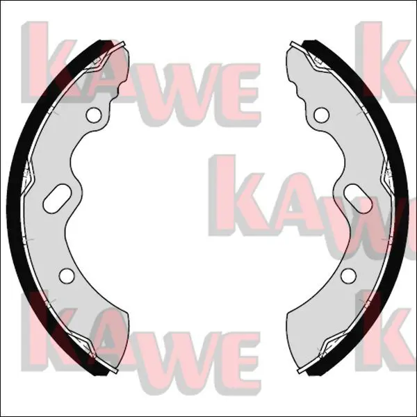 Handler.Part Brake shoe set KAWE 01105 1