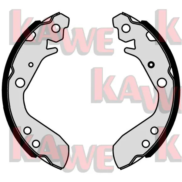 Handler.Part Brake shoe set KAWE 01115 1