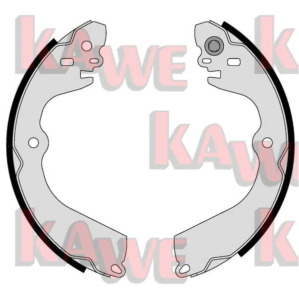 Handler.Part Brake shoe set KAWE 01118 1