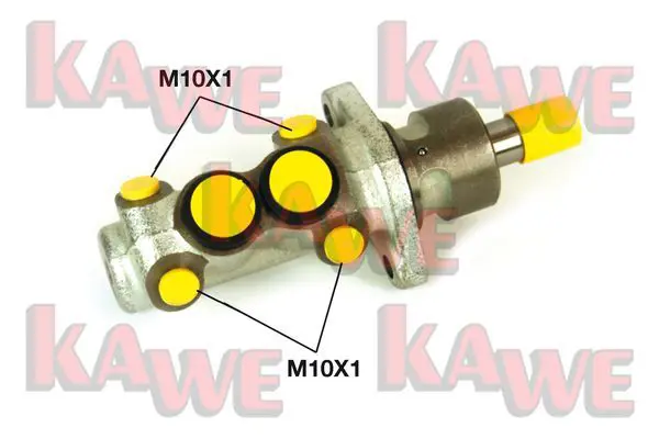 Handler.Part Brake master cylinder KAWE B1863 1