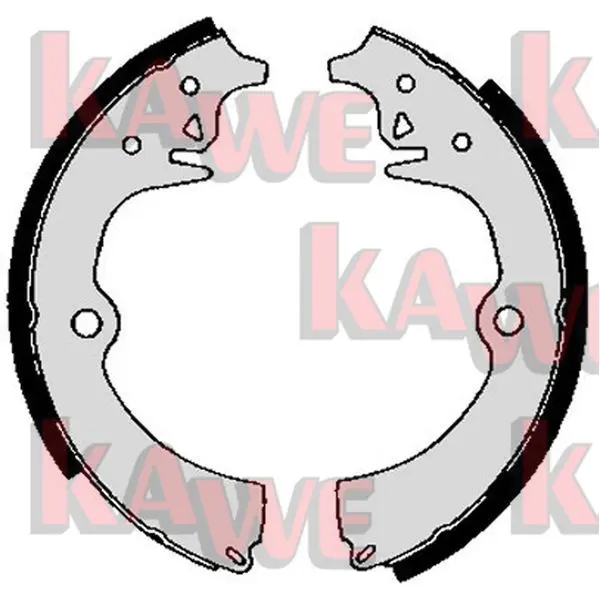 Handler.Part Brake shoe set KAWE 02810 1