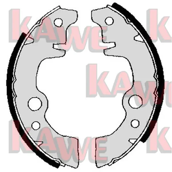 Handler.Part Brake shoe set KAWE 03010 1