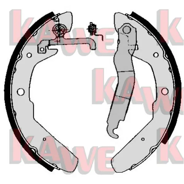 Handler.Part Brake shoe set KAWE 03970 1