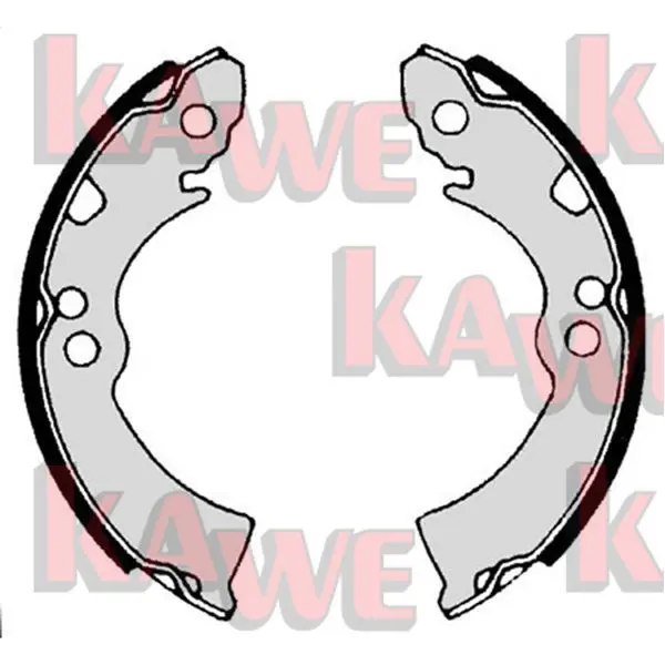 Handler.Part Brake shoe set KAWE 04300 1