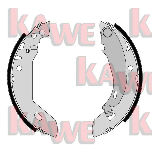 Handler.Part Brake shoe set KAWE 04480 1