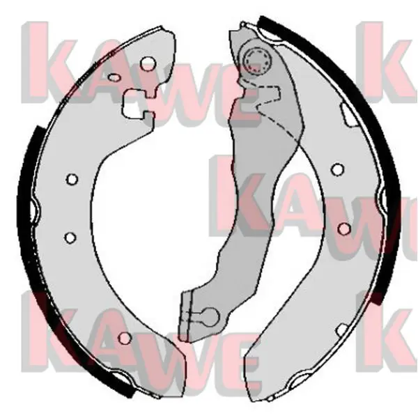 Handler.Part Brake shoe set KAWE 04620 1