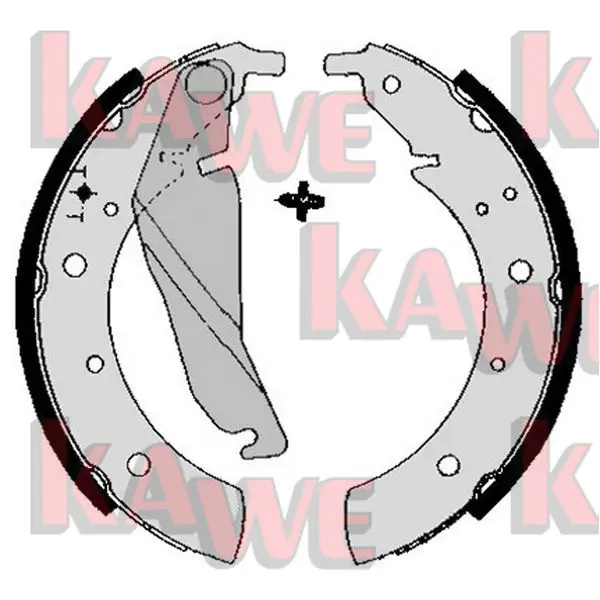 Handler.Part Brake shoe set KAWE 04680 1