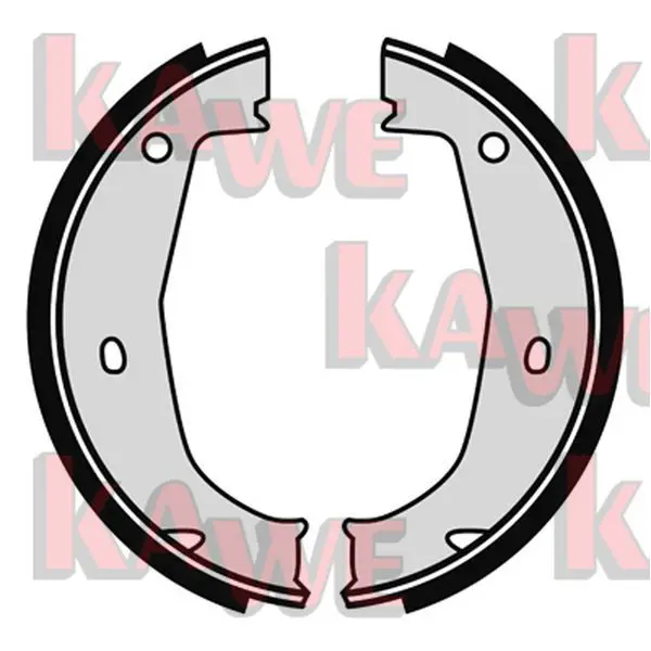 Handler.Part Brake shoe set, parking brake KAWE 04685 1