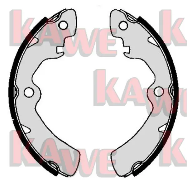 Handler.Part Brake shoe set KAWE 04750 1