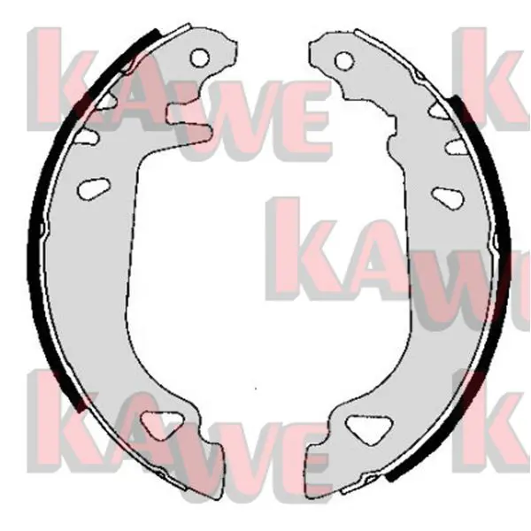 Handler.Part Brake shoe set KAWE 04780 1