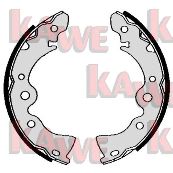 Handler.Part Brake shoe set KAWE 04870 1