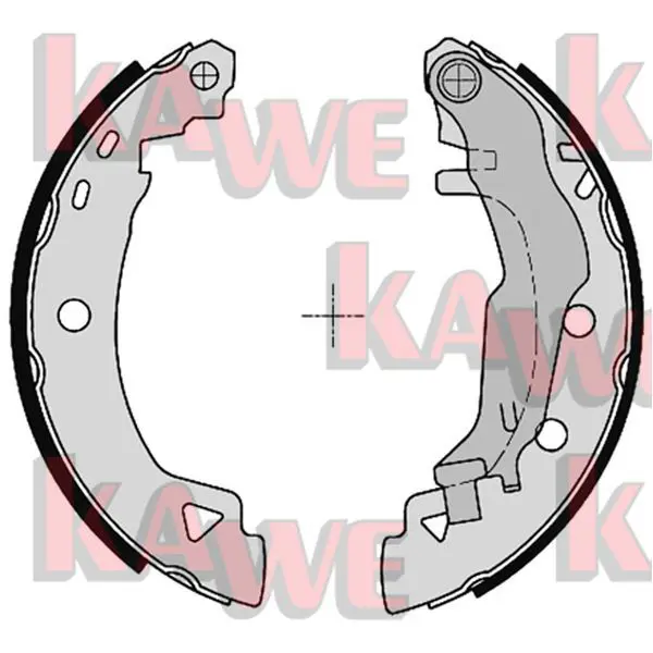 Handler.Part Brake shoe set KAWE 04925 1