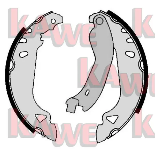 Handler.Part Brake shoe set KAWE 05040 1