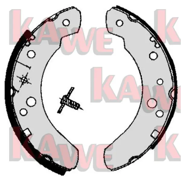 Handler.Part Brake shoe set KAWE 05070 1