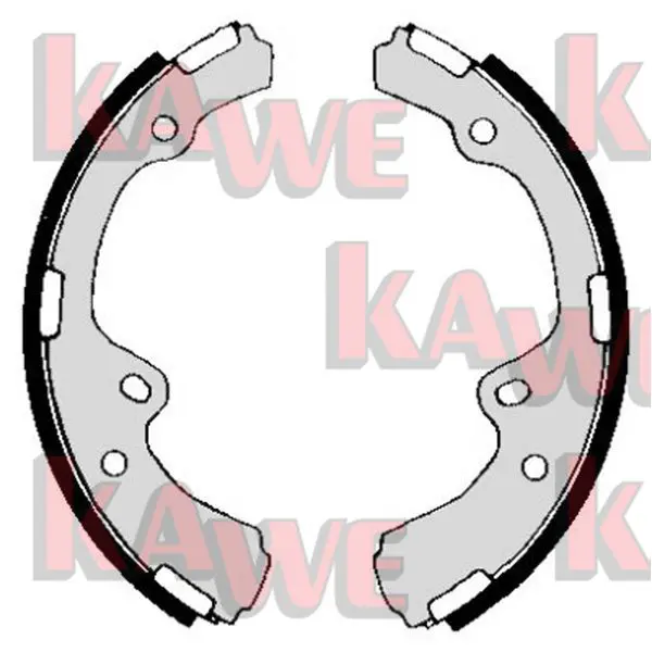 Handler.Part Brake shoe set KAWE 05170 1