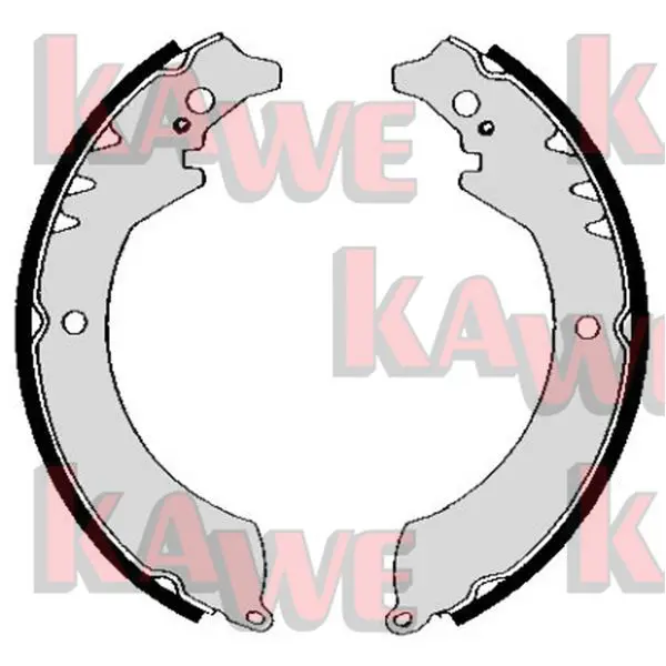 Handler.Part Brake shoe set KAWE 05230 1