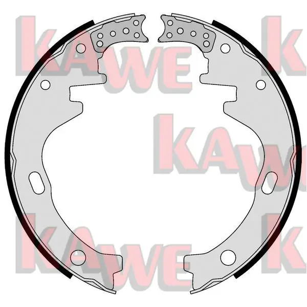 Handler.Part Brake shoe set KAWE 05250 1