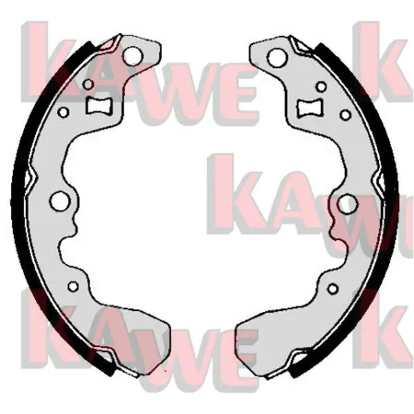 Handler.Part Brake shoe set KAWE 05300 1