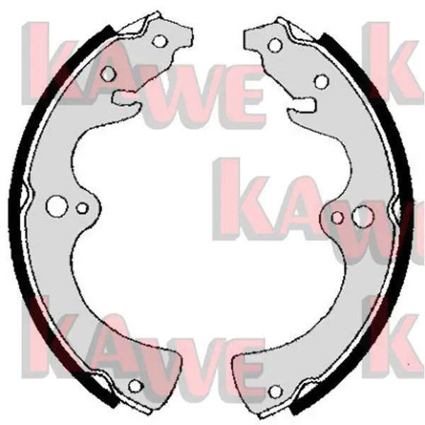 Handler.Part Brake shoe set KAWE 05310 1