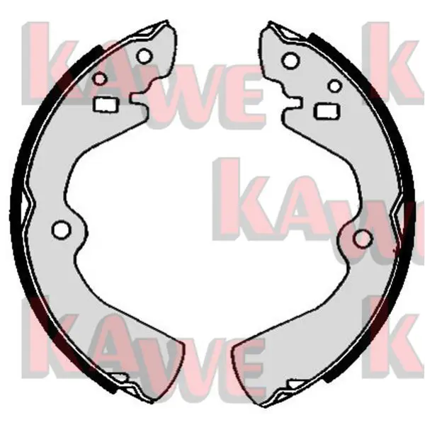 Handler.Part Brake shoe set KAWE 05480 1