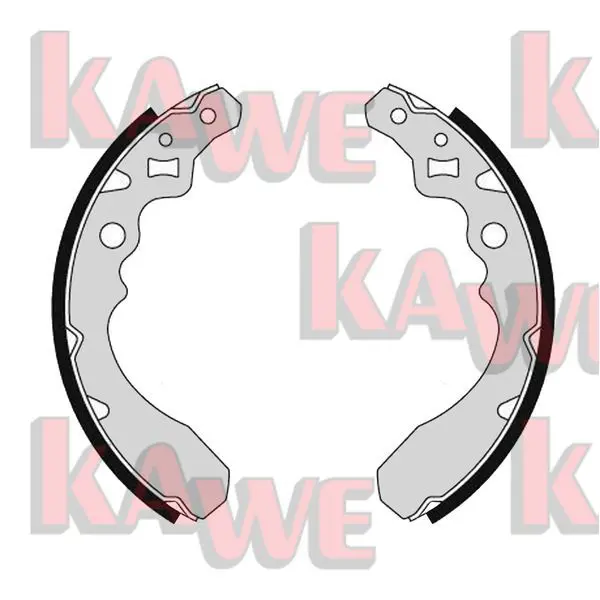 Handler.Part Brake shoe set KAWE 05650 1