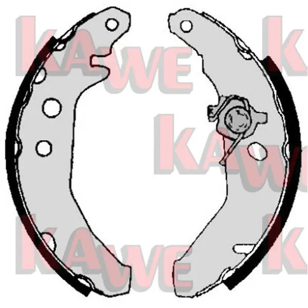 Handler.Part Brake shoe set KAWE 05740 1