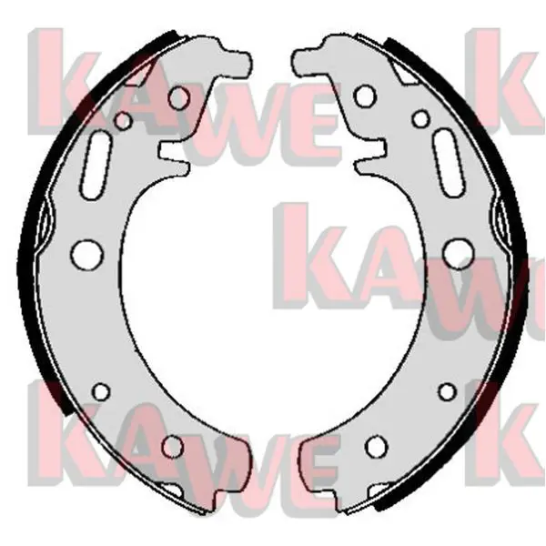 Handler.Part Brake shoe set KAWE 05790 1