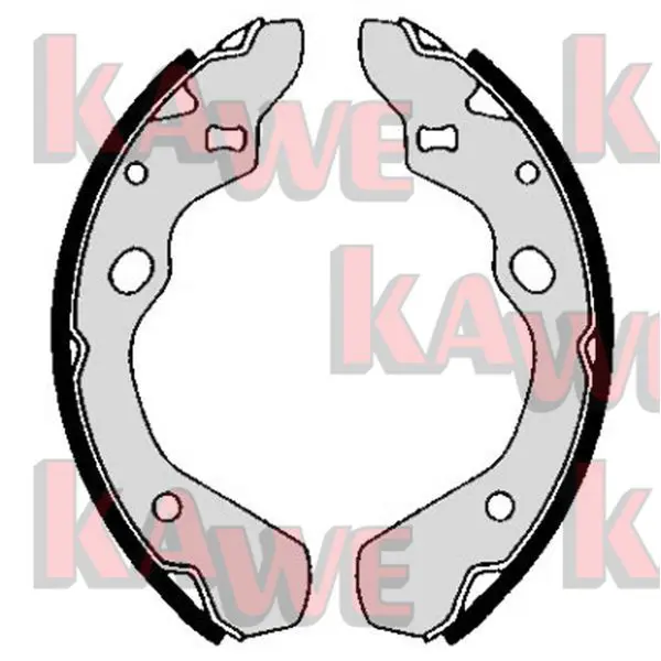 Handler.Part Brake shoe set KAWE 05800 1